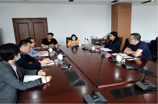 市发改委一行到我中心调研工程招标项目信息公开工作